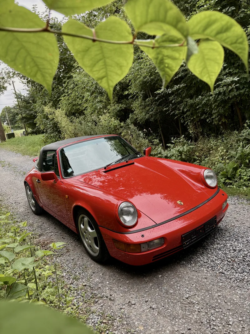 Porsche 911 Carrera (964), en balade